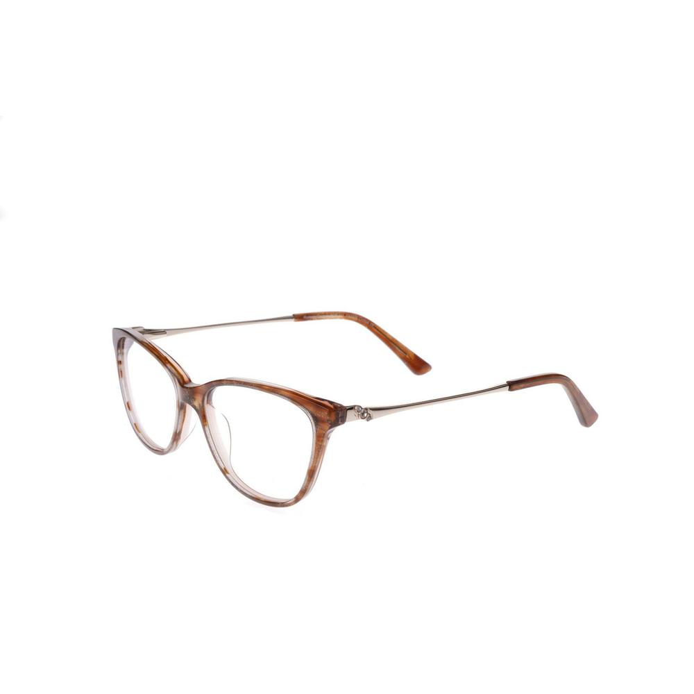 NEW RUNWAY COUTURE RCE 311 Brown & Glitter Eyeglasses 54mm with Runway Case